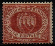 SAINT-MARIN 1892-4 * - Unused Stamps