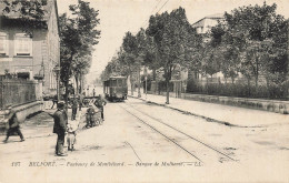 Belfort * Rue , Le Faubourg De Montbéliard * Banque De Mulhouse * Tram Tramway - Belfort - Città