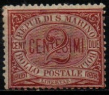 SAINT-MARIN 1895-9 * - Unused Stamps