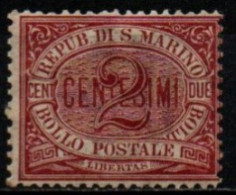 SAINT-MARIN 1895-9 * - Ungebraucht