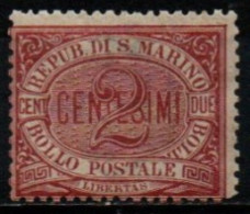 SAINT-MARIN 1895-9 * - Nuevos