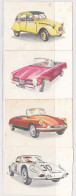 TRADE CARDS, CHOCOLATE, JACQUES, CARS OF 1962, 4X - Jacques