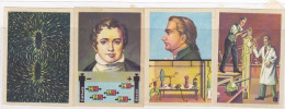 TRADE CARDS, CHOCOLATE, JACQUES, SCIENCE- ELECTRICITY, 4X - Jacques