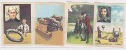 TRADE CARDS, CHOCOLATE, JACQUES, SCIENCE- ENGINES, 4X - Jacques