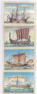 TRADE CARDS, CHOCOLATE, JACQUES, SHIPS- SAILING VESSELS, 4X - Jacques