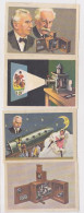 TRADE CARDS, CHOCOLATE, JACQUES, CINEMA HISTORY, 4X - Jacques