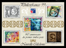 Nouvelle Caledonie - YV BF 22 N** MNH Luxe , Philexfrance 99 - Hojas Y Bloques