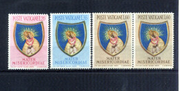 1954 VATICANO SET MNH ** 189/191 Chiusura Dell'Anno Mariano - Unused Stamps