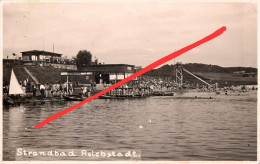 AK Reichstadt Zakupy Strandbad See Koupaliste Rybnik A Götzdorf Bozikov Böhmisch Leipa Ceska Lipa Niemes Mimon Haida - Sudeten