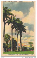 CARACAS , PARQUE  COUNTRY  CLUB,  COLORI  VIAGGIATA  1949,  PER  BOLOGNA ITALIA, FORMATO PICCOLO  9 X 14, - Venezuela