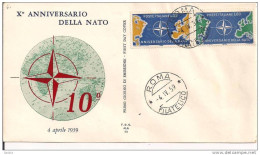 X` ANNIVERSARIO  NATO, 1959, - NATO