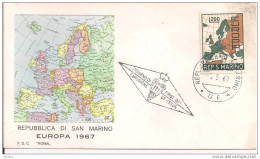 EUROPA 1967,  SAN MARINO , - 1967