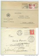 SVIZZERA, Postal History, Postal Documents Batch Of 4, With Erinnofilo Chiudilettere, Various Issues, - Lotes/Colecciones