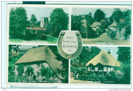 Cockington - POSTCARD, COLOR, USED, SMALL SIZE 9 X 14, - Torquay