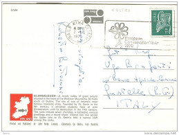 IRLANDA - POSTCARD, COLOR, USED, 1971, - Wicklow