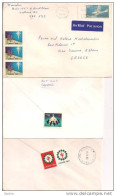 CANADA, Postal Documents And Traveled With Erinnofilo Chiudilettere, - Histoire Postale