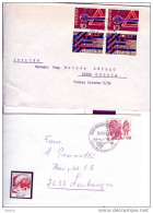SVIZZERA, Postal History, Postal Documents Batch Of 4, With Erinnofilo Chiudilettere, Various Issues, - Lotti/Collezioni