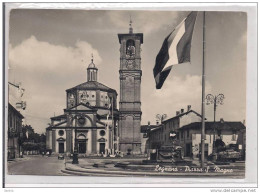 LEGNANO - PIAZZA S. MAGNO - B/N VIAGGIATA  1956 - ANIMATA - - Legnano