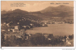 LUGANO E PARADISO - B/N  N/V - FORMATO PICCOLO 9 X 14 - Paradiso