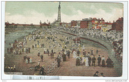 BLACKPOOL The Sands - POSTCARD, COLORS, ANIMATED, NEW, SIZE 14 9X, - Blackpool