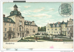 Bückeburg, POSTCARD SCHWARZ WEISS, 1912 USED Für Belgien, SMALL SIZE 9 X 14, - Bueckeburg