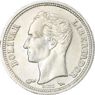 Monnaie, Venezuela, 25 Centimos, 1960, FDC, Argent - Venezuela