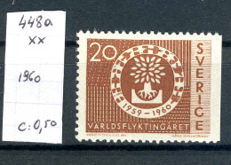 Suède  N° 448a  Xx - Unused Stamps