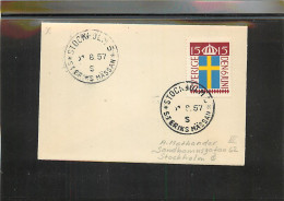 SVEZIA SVERIGE - STOCKHOLM - Lettres & Documents