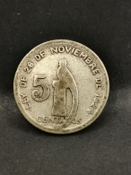 5 CENTAVOS ARGENT 1945 GUATEMALA / SILVER - Guatemala