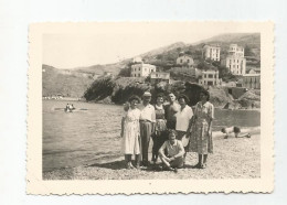 Photographie 66 Cerbere Groupe Plage Villa Maisons Photo 6,7x6 Cm Env - Orte