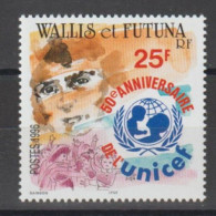 WALLIS Et FUTUNA - UNICEF (Fonds Des Nations Unies Pour L'enfance) : 50 Ans -Visage D'enfant - Neufs