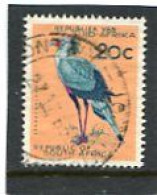 SOUTH AFRICA - 1964  20c  DEFINITIVE  FINE USED - Usados