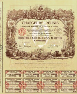 Obligation De 1939 - Chargeurs Réunis - Compagnie Française De Navigation à Vapeur - Déco - N°059.758 - Scheepsverkeer