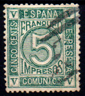 España Nº 117. Año 1872 - Usados