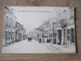 44 CARQUEFOU LA GRANDE RUE DU BOURG ANIMEE - Carquefou