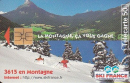 F731B  10/1997 - SKI FRANCE - 50 SO3 TG2 - (verso : N° Impacts Petits Serrés - Deux Lignes - 2ème Ligne Vers La Droite) - 1997