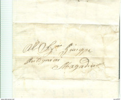 "CANOBBIO-MAGADINO" LETTERA ,1856, - Storia Postale