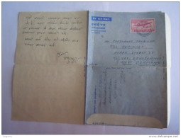 India Inde Aerogramme Postal Stationery  55 NP 1965 Bombay To Copingen West Germany - Luchtpostbladen