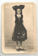 Photographie Alsace Femme Alsacienne Coiffe Loulou En Juillet 1945 Photo 10,2x16 Cm Env - Identifizierten Personen