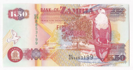 Zambia 50 Kwacha 2003, N°B/03 . 8853199, UNC   - Zambia