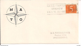 S-GRAVENHAGE - TIMBRO POSTE TARGHETTA "N.A.T.O.",1962 - Covers & Documents