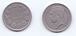 Belgium 5 Francs 1931 (legend In Dutch) Pos. A - 5 Frank & 1 Belga