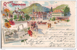GRUSS AUS TODTMOOS,1901,ITALIA,MILANO - Todtmoos