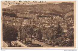 MONTECARLO - VUE DES JARDINS - N/V - B/N - FORMATO 9 X 14 , ROBAUDY - CANNES - - Jardín Exótico