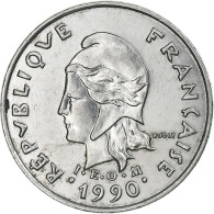 Monnaie, Nouvelle-Calédonie, 10 Francs, 1990, SPL, Nickel - Other & Unclassified