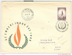 FDC, 1968, BUDAèEST - FDC