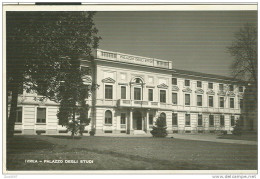 IVREA, PALAZZO DEGLI STUDI, B/N VIAGGIATA  1946,  PER TRIESTE, FORMATO PICCOLO 9 X 14 - Onderwijs, Scholen En Universiteiten