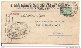 SEGNATASSE Cent.25. TASSA A CARICO DEL DESTINATARIO, SU PIEGO TARIFFA RIDOTTA DISTRTETTO, FIRENZE/FIRENZE, - Postage Due