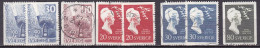 SE182C – SUEDE – SWEDEN – 1958 YEAR SET –– Y&T 432/36 USED 5,50 € - Used Stamps