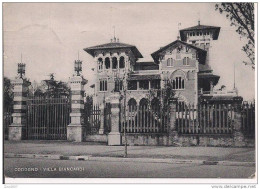 CODOGNO, VILLA BIANCARDI, B/N VIAGGIATA  1951, TIMBRO POSTE  CODOGNO, MILANO - Lodi